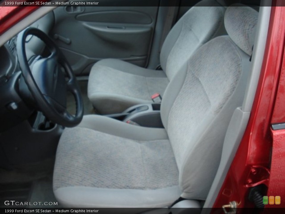 Medium Graphite Interior Photo for the 1999 Ford Escort SE Sedan #59576121