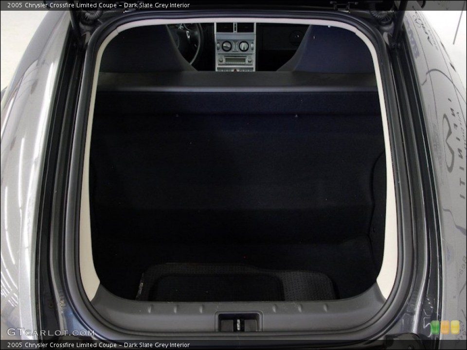 Dark Slate Grey Interior Trunk for the 2005 Chrysler Crossfire Limited Coupe #59577210