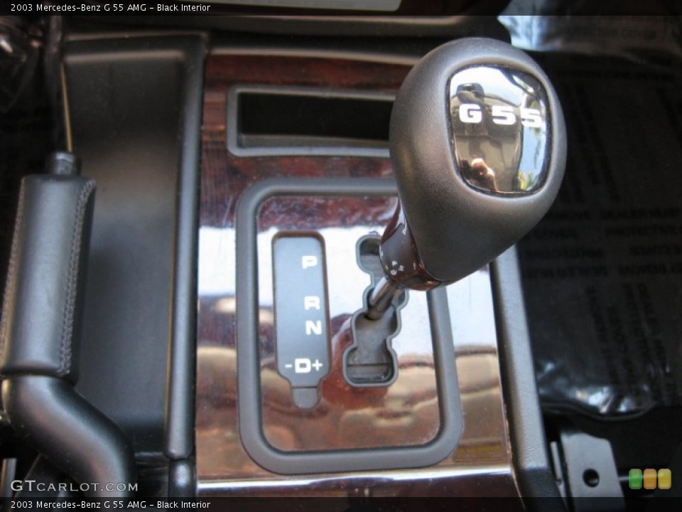 Black Interior Transmission for the 2003 Mercedes-Benz G 55 AMG #59577549