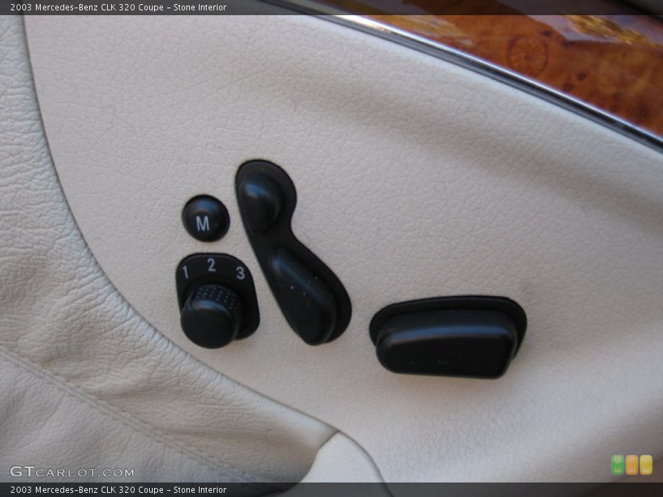 Stone Interior Controls for the 2003 Mercedes-Benz CLK 320 Coupe #59577636