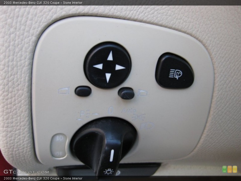 Stone Interior Controls for the 2003 Mercedes-Benz CLK 320 Coupe #59577648