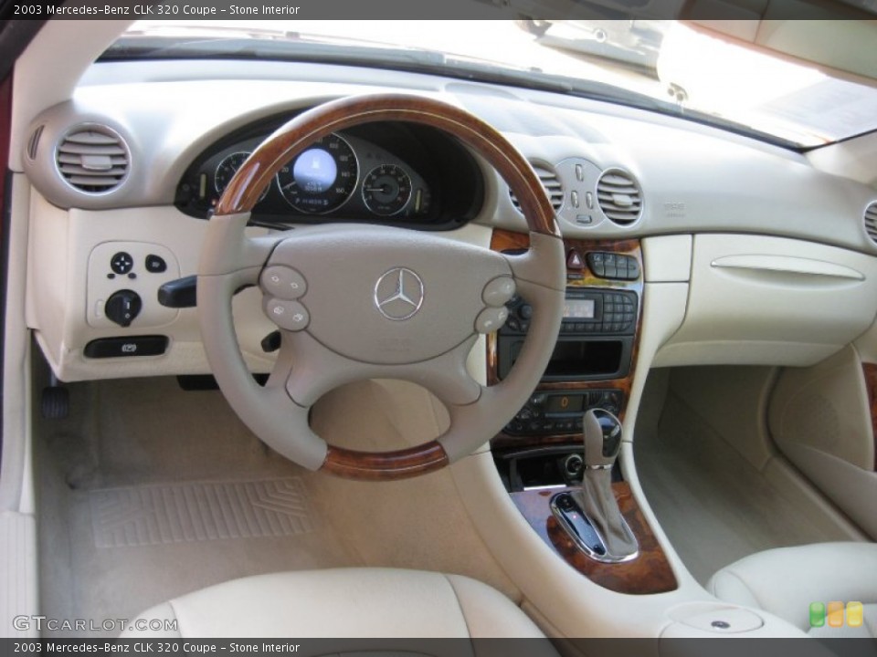 Stone Interior Dashboard for the 2003 Mercedes-Benz CLK 320 Coupe #59577705