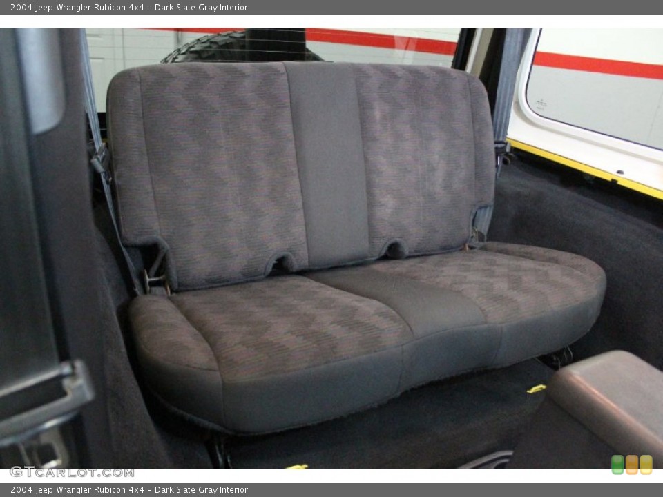 Dark Slate Gray Interior Photo for the 2004 Jeep Wrangler Rubicon 4x4 #59578821