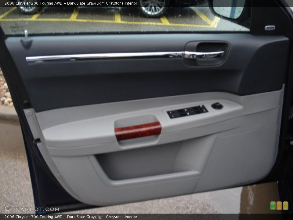 Dark Slate Gray/Light Graystone Interior Door Panel for the 2006 Chrysler 300 Touring AWD #59580321