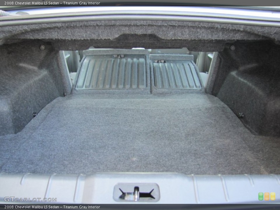 Titanium Gray Interior Trunk for the 2008 Chevrolet Malibu LS Sedan #59580408