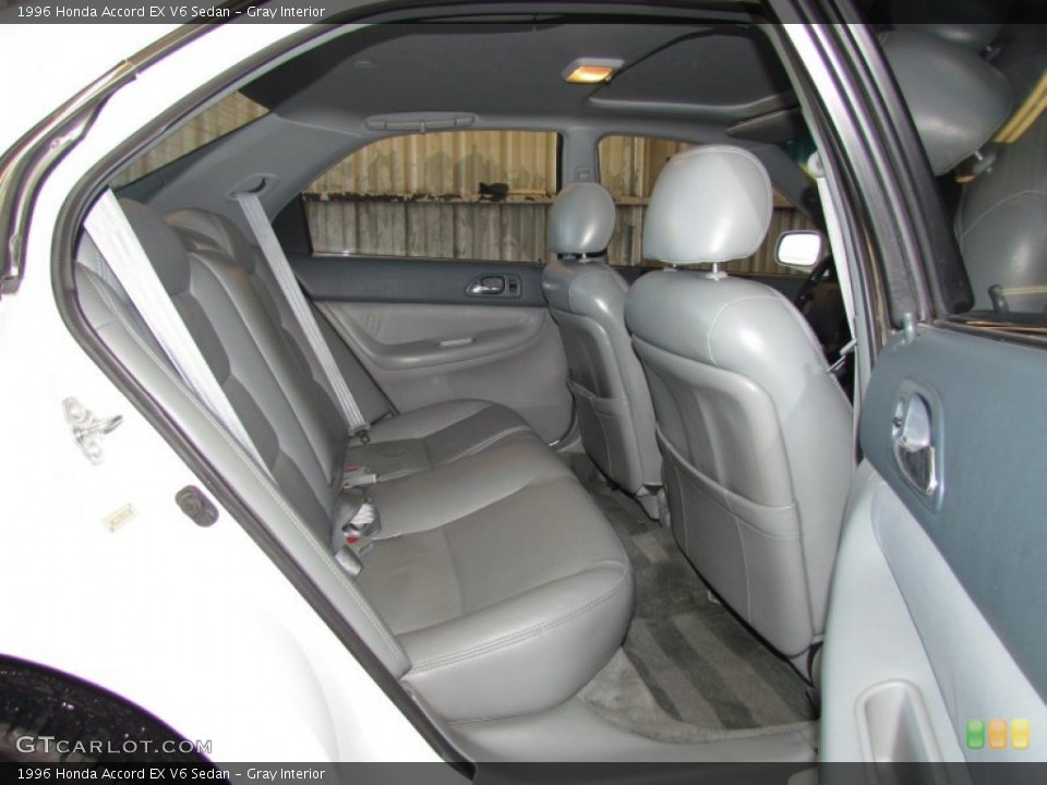 Gray Interior Photo for the 1996 Honda Accord EX V6 Sedan #59581428