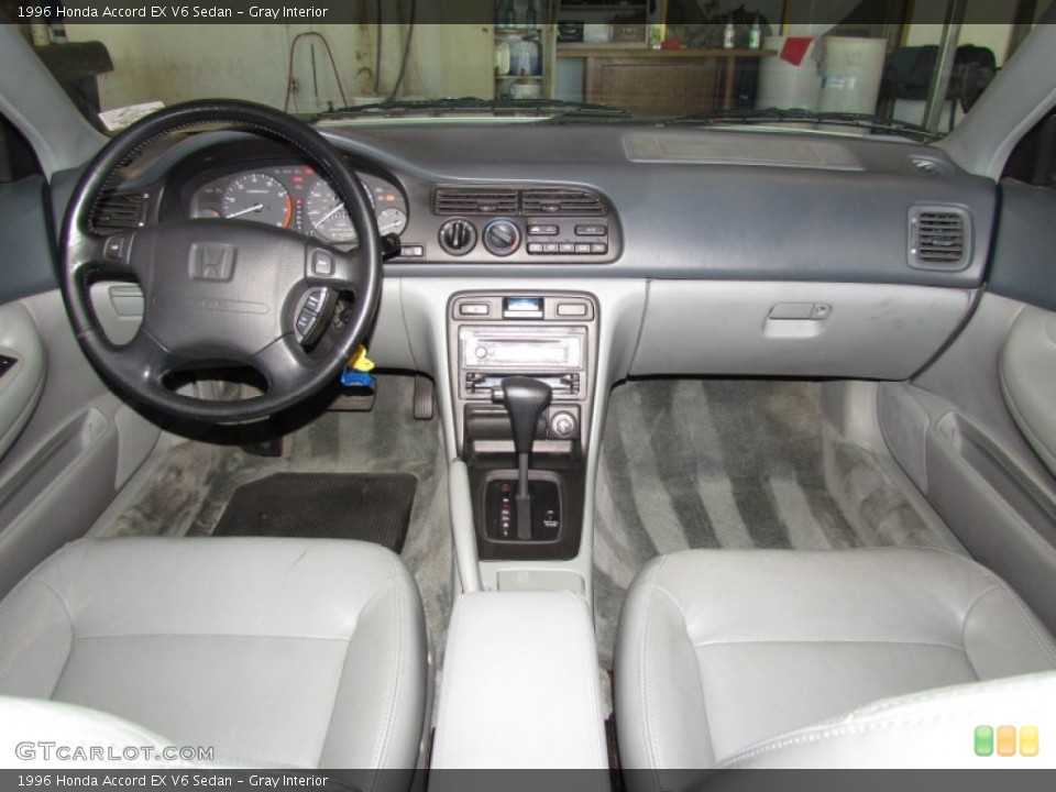 Gray Interior Dashboard for the 1996 Honda Accord EX V6 Sedan #59581440