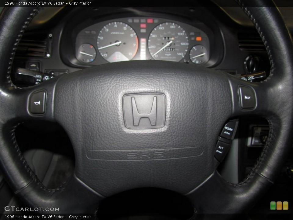 Gray Interior Steering Wheel for the 1996 Honda Accord EX V6 Sedan #59581452