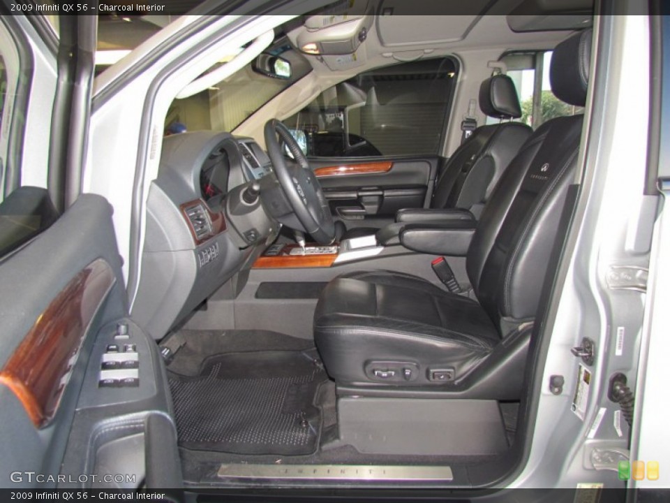 Charcoal Interior Photo for the 2009 Infiniti QX 56 #59582445