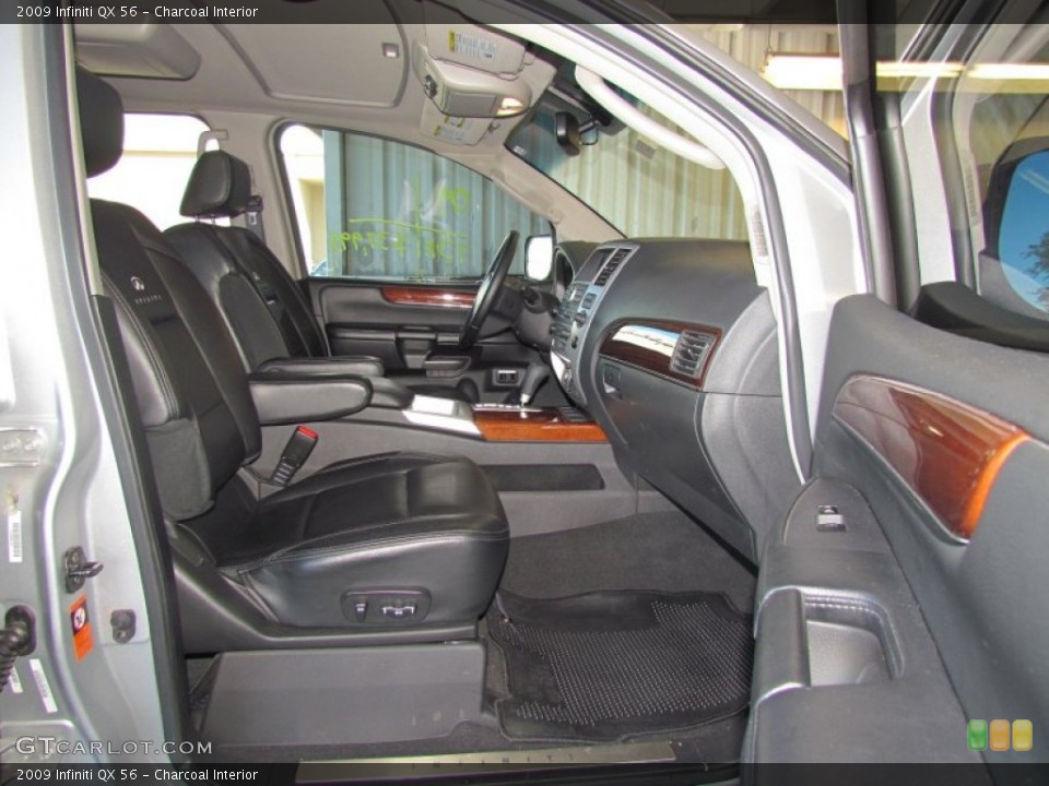 Charcoal Interior Photo for the 2009 Infiniti QX 56 #59582448