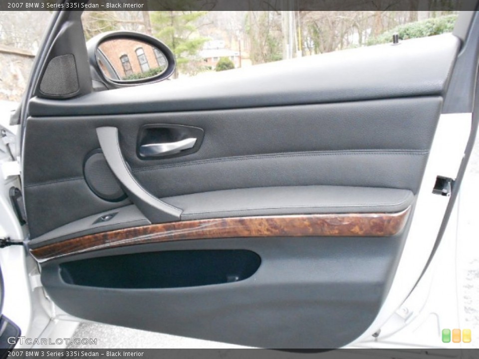Black Interior Door Panel for the 2007 BMW 3 Series 335i Sedan #59585142