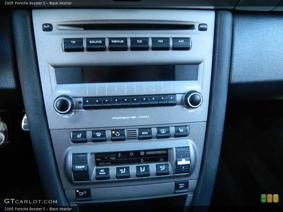 Black Interior Controls for the 2005 Porsche Boxster S #59588130