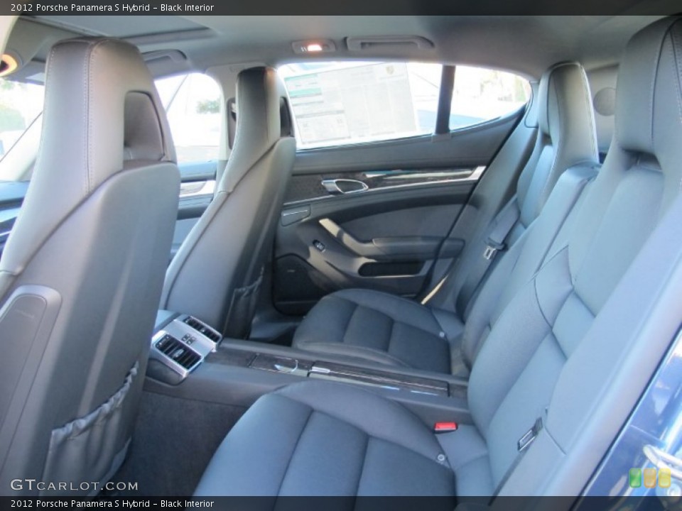Black Interior Photo for the 2012 Porsche Panamera S Hybrid #59588700