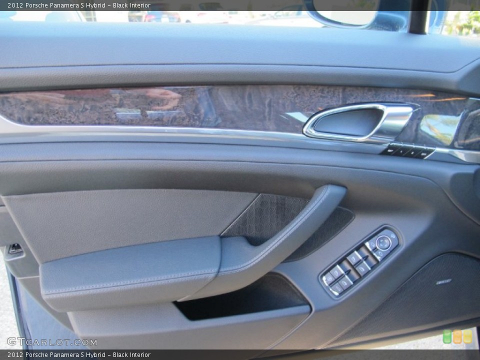 Black Interior Door Panel for the 2012 Porsche Panamera S Hybrid #59588709
