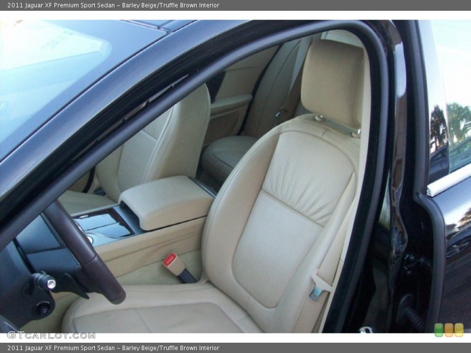 Barley Beige/Truffle Brown Interior Photo for the 2011 Jaguar XF Premium Sport Sedan #59589139