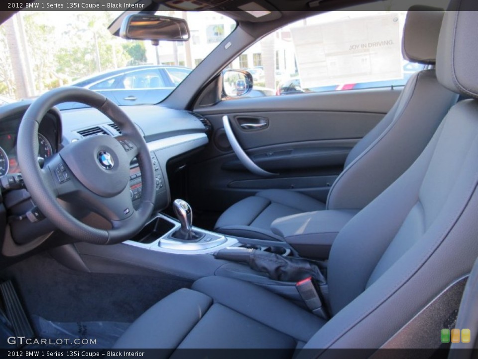 Black Interior Photo for the 2012 BMW 1 Series 135i Coupe #59589249