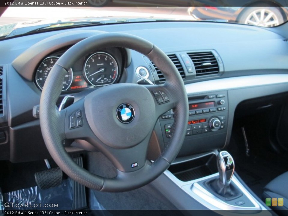 Black Interior Dashboard for the 2012 BMW 1 Series 135i Coupe #59589258