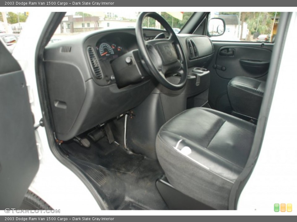Dark Slate Gray Interior Photo for the 2003 Dodge Ram Van 1500 Cargo #59589264