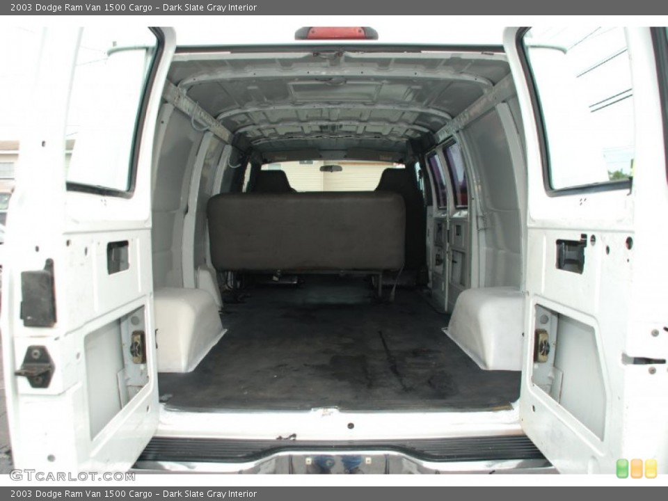 Dark Slate Gray Interior Trunk for the 2003 Dodge Ram Van 1500 Cargo #59589370