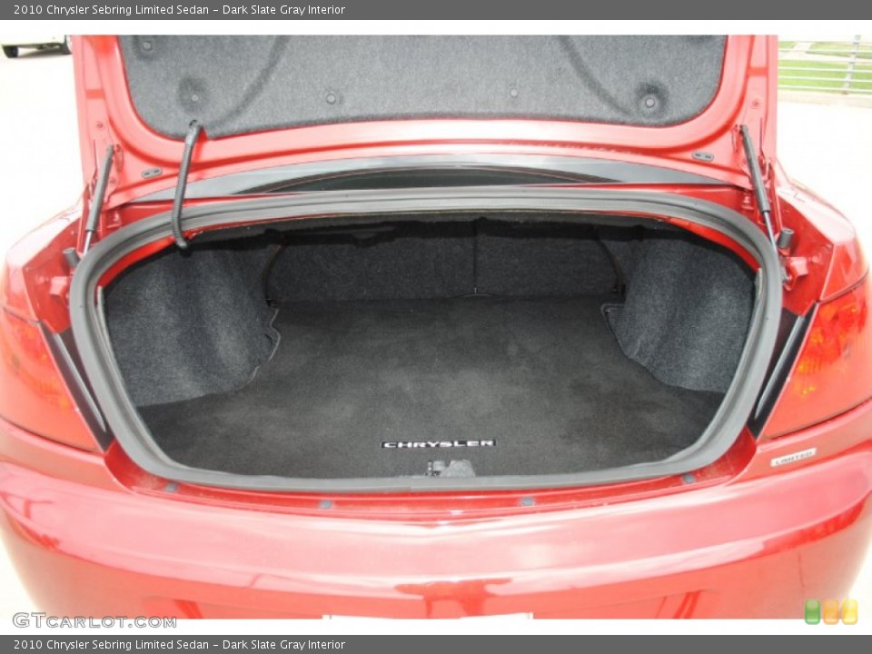 Dark Slate Gray Interior Trunk for the 2010 Chrysler Sebring Limited Sedan #59590416
