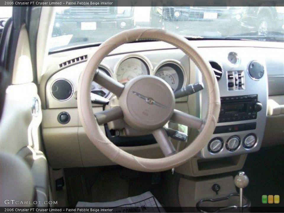Pastel Pebble Beige Interior Dashboard for the 2006 Chrysler PT Cruiser Limited #59590890