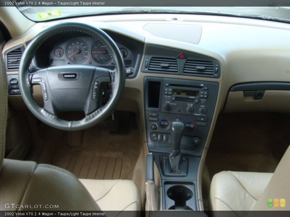 Taupe/Light Taupe Interior Dashboard for the 2002 Volvo V70 2.4 Wagon #59590932