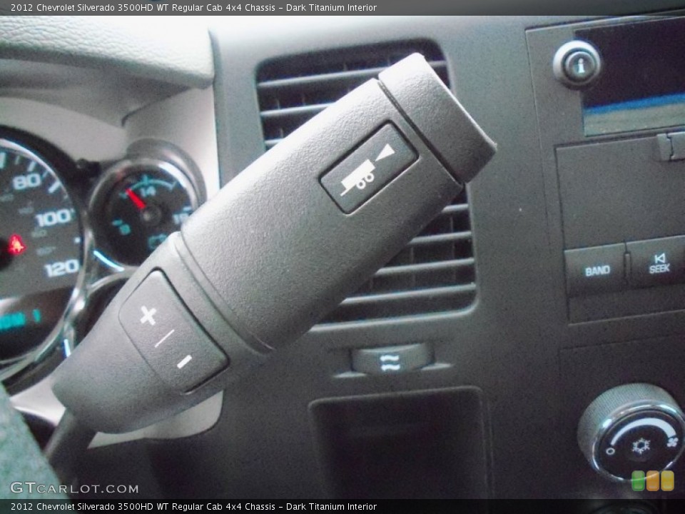 Dark Titanium Interior Transmission for the 2012 Chevrolet Silverado 3500HD WT Regular Cab 4x4 Chassis #59592189