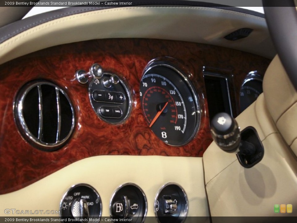 Cashew Interior Gauges for the 2009 Bentley Brooklands  #59592198