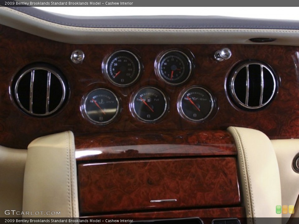 Cashew Interior Gauges for the 2009 Bentley Brooklands  #59592258