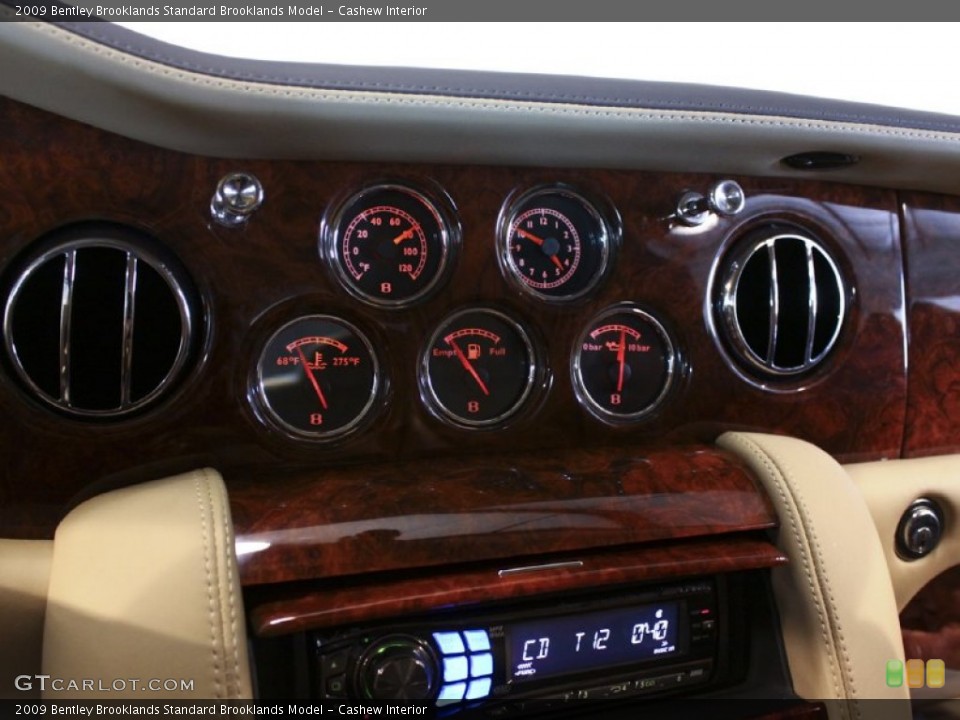 Cashew Interior Gauges for the 2009 Bentley Brooklands  #59592451