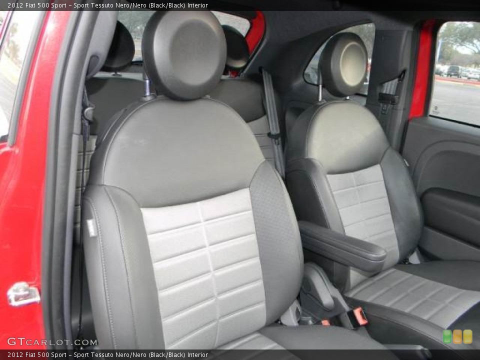 Sport Tessuto Nero/Nero (Black/Black) Interior Photo for the 2012 Fiat 500 Sport #59592979