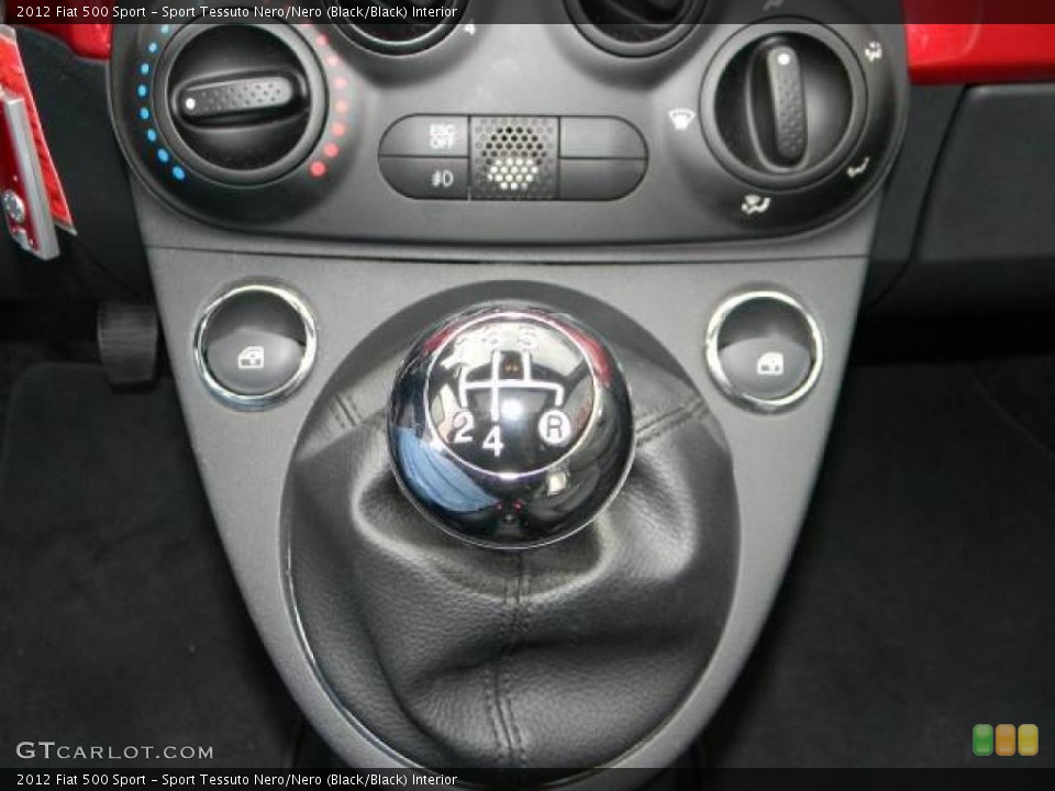 Sport Tessuto Nero/Nero (Black/Black) Interior Transmission for the 2012 Fiat 500 Sport #59593021