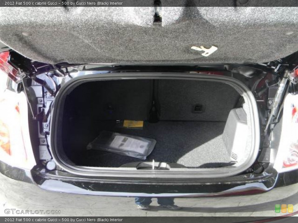 500 by Gucci Nero (Black) Interior Trunk for the 2012 Fiat 500 c cabrio Gucci #59593222