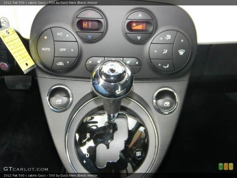 500 by Gucci Nero (Black) Interior Transmission for the 2012 Fiat 500 c cabrio Gucci #59593287