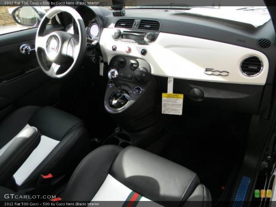 500 by Gucci Nero (Black) Interior Dashboard for the 2012 Fiat 500 Gucci #59593539