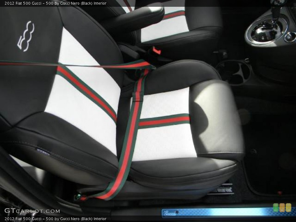 500 by Gucci Nero (Black) Interior Photo for the 2012 Fiat 500 Gucci #59593557