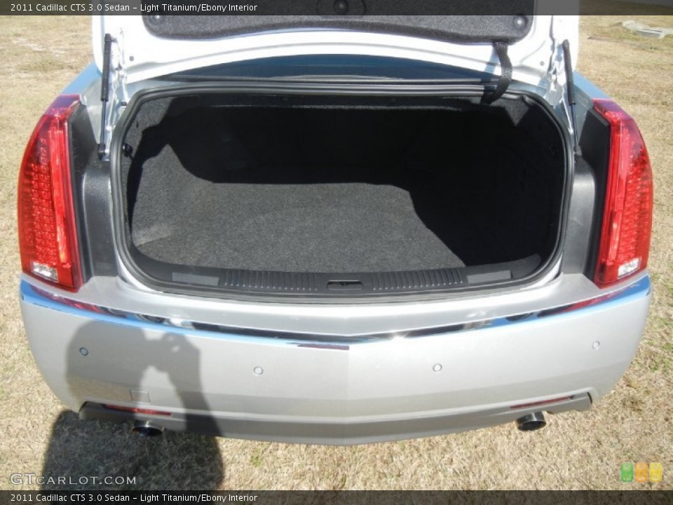 Light Titanium/Ebony Interior Trunk for the 2011 Cadillac CTS 3.0 Sedan #59593740