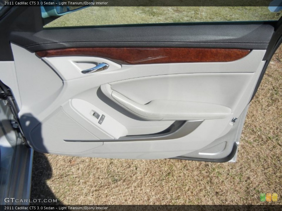 Light Titanium/Ebony Interior Door Panel for the 2011 Cadillac CTS 3.0 Sedan #59593760