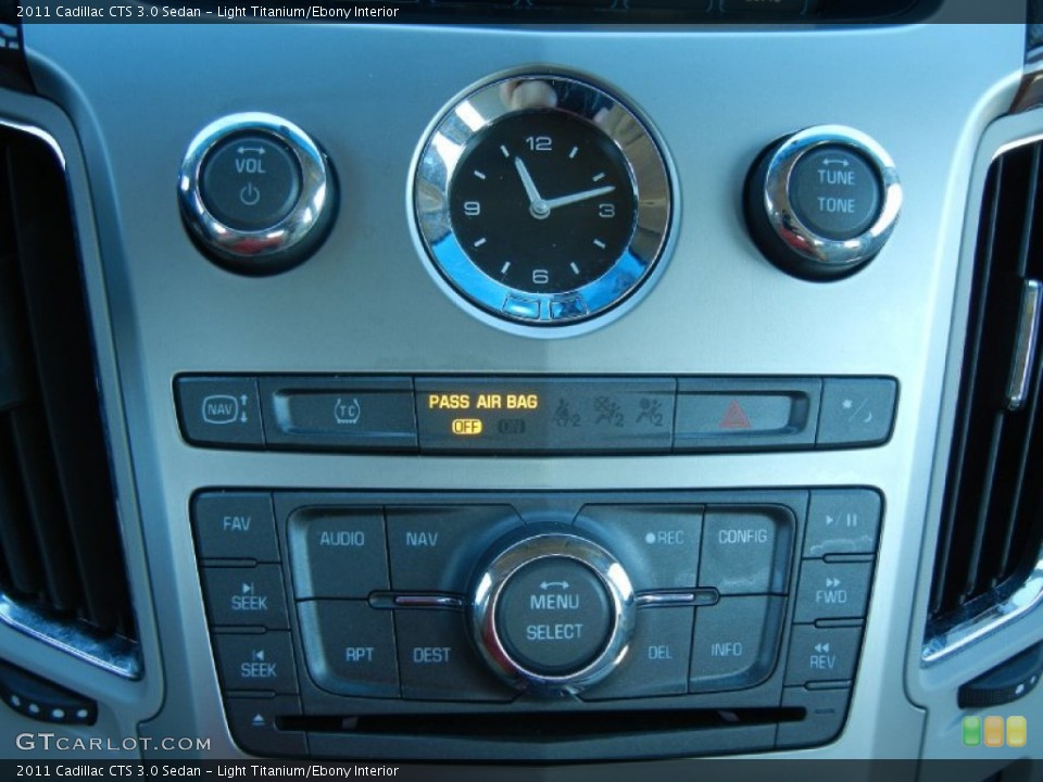 Light Titanium/Ebony Interior Controls for the 2011 Cadillac CTS 3.0 Sedan #59593857