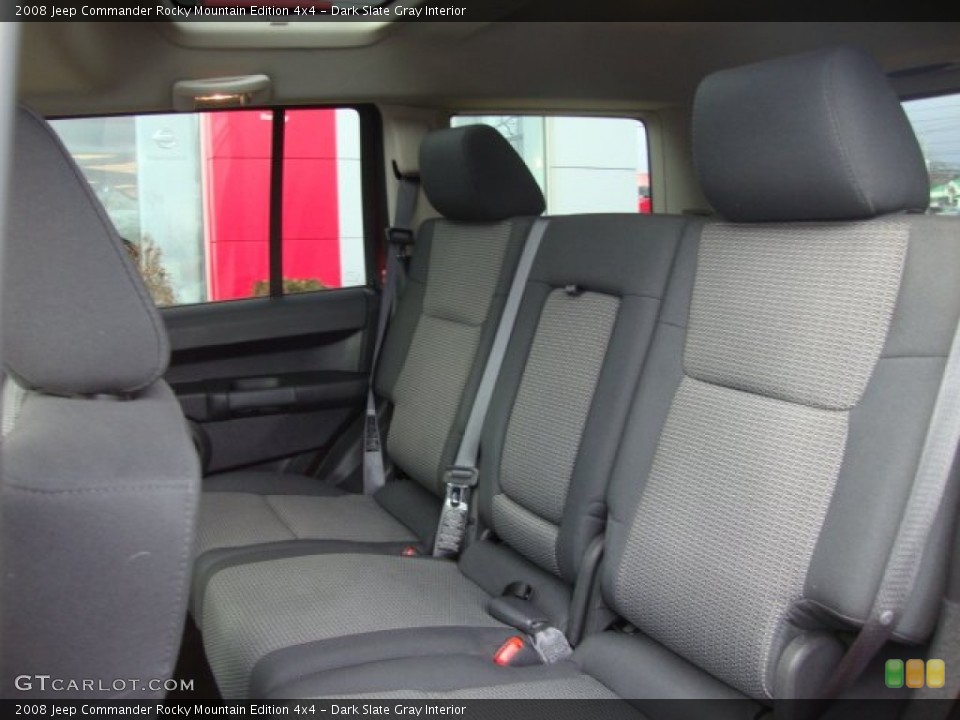 Dark Slate Gray Interior Photo for the 2008 Jeep Commander Rocky Mountain Edition 4x4 #59594211