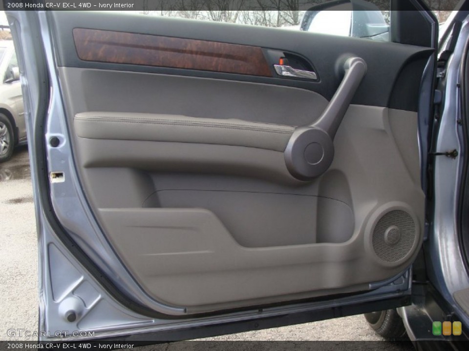 Ivory Interior Door Panel for the 2008 Honda CR-V EX-L 4WD #59594506