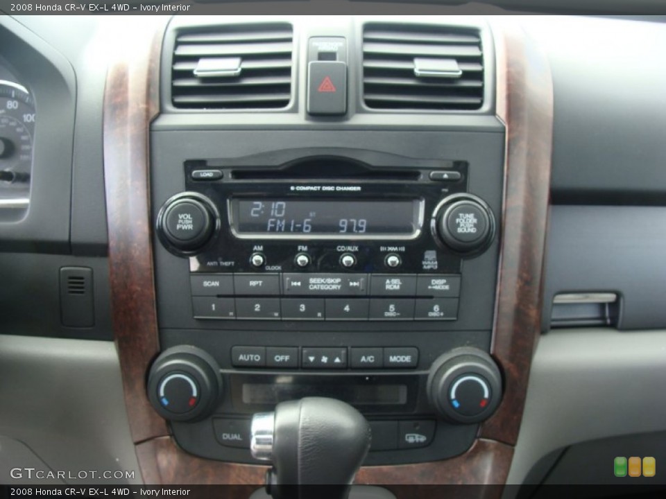 Ivory Interior Audio System for the 2008 Honda CR-V EX-L 4WD #59594553