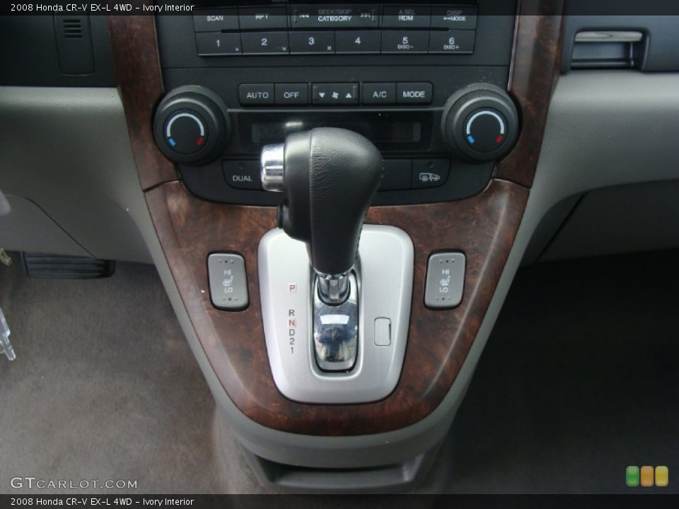 Ivory Interior Transmission for the 2008 Honda CR-V EX-L 4WD #59594562
