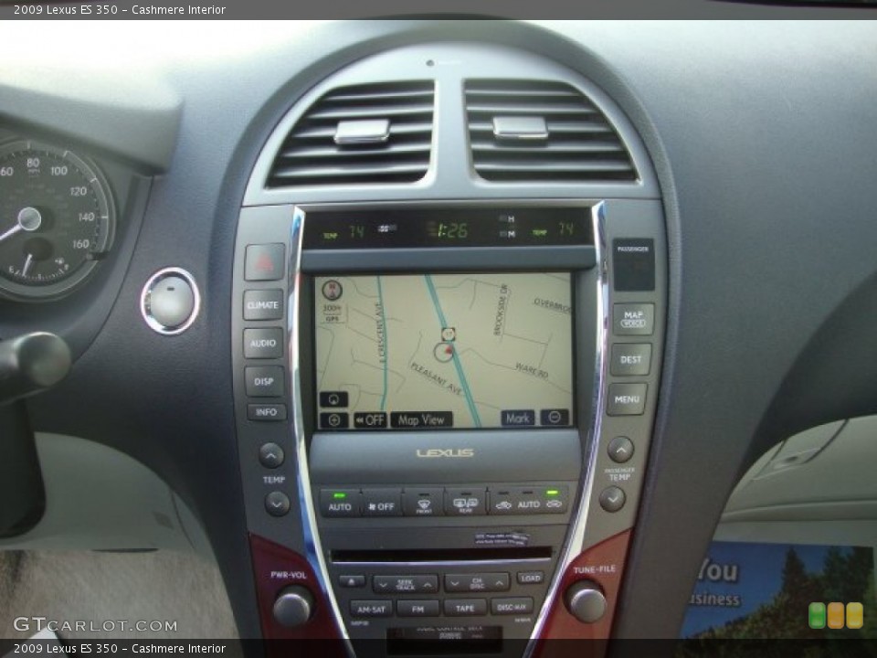 Cashmere Interior Controls for the 2009 Lexus ES 350 #59594682
