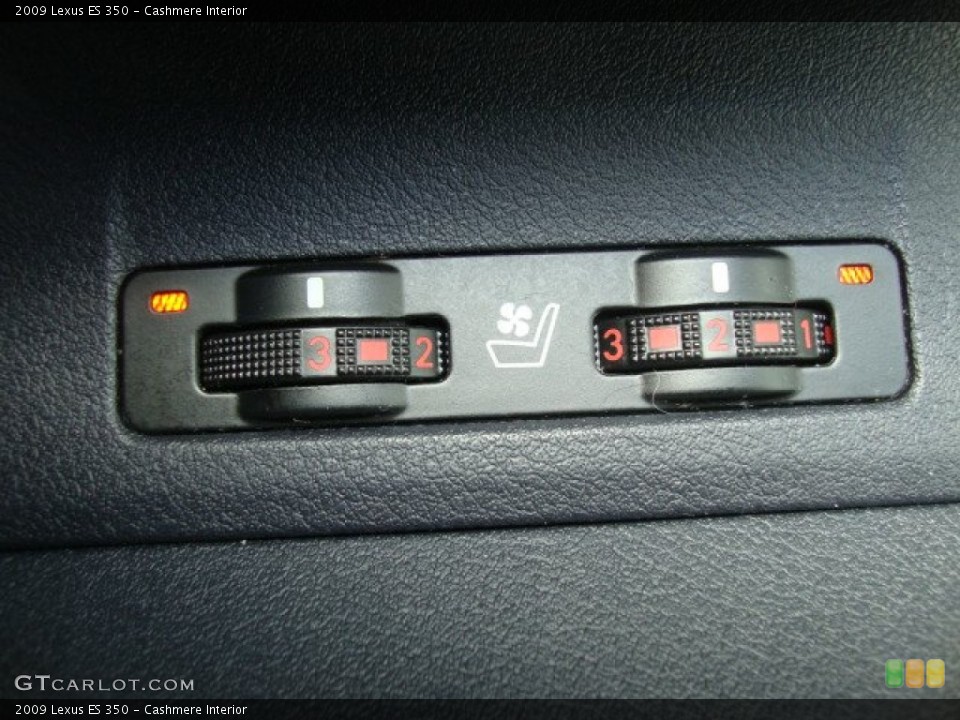 Cashmere Interior Controls for the 2009 Lexus ES 350 #59594709