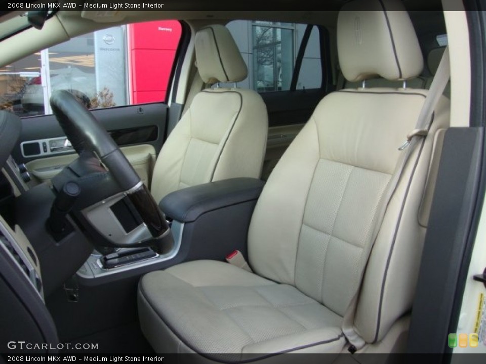 Medium Light Stone Interior Photo for the 2008 Lincoln MKX AWD #59595018