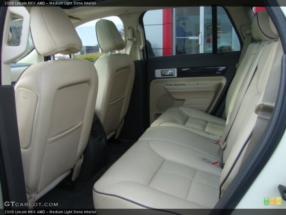 Medium Light Stone Interior Photo for the 2008 Lincoln MKX AWD #59595026