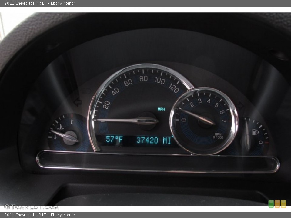 Ebony Interior Gauges for the 2011 Chevrolet HHR LT #59596023