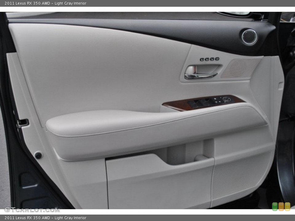 Light Gray Interior Door Panel for the 2011 Lexus RX 350 AWD #59596572