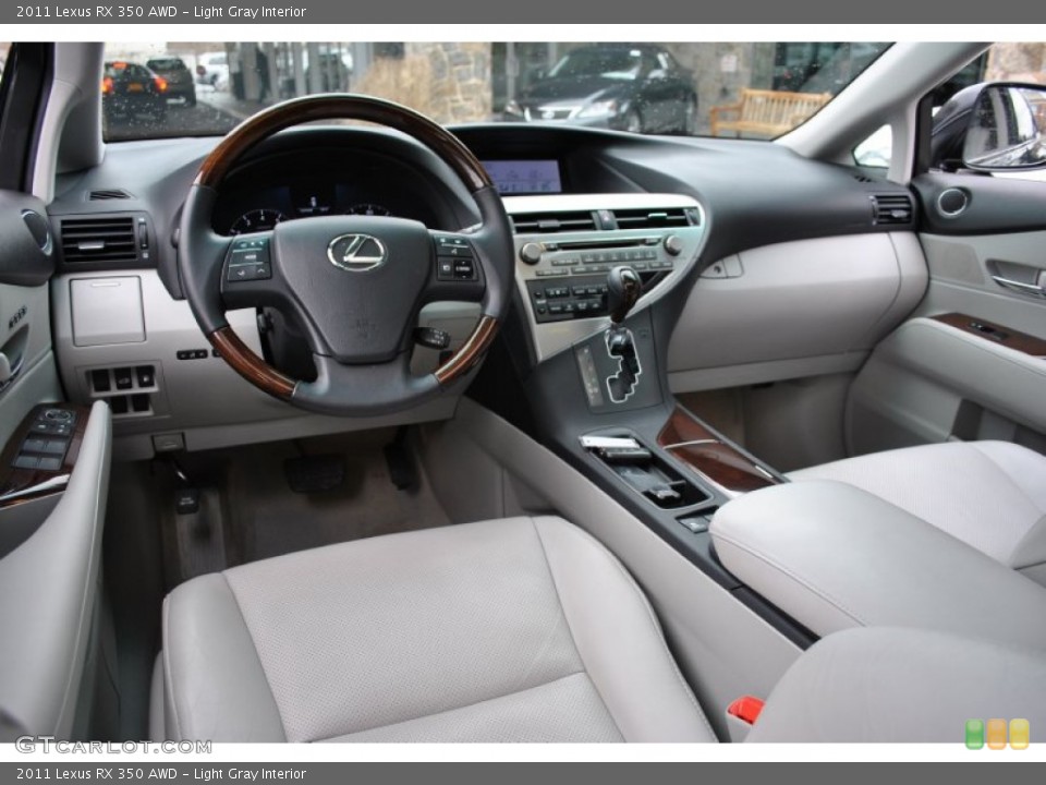 Light Gray Interior Prime Interior for the 2011 Lexus RX 350 AWD #59596635